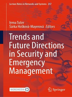 cover image of Trends and Future Directions in Security and Emergency Management